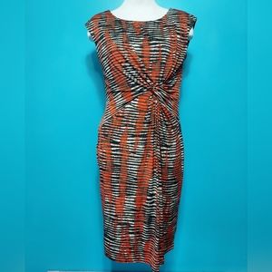 Size 10 Jones Studio Striped Dress